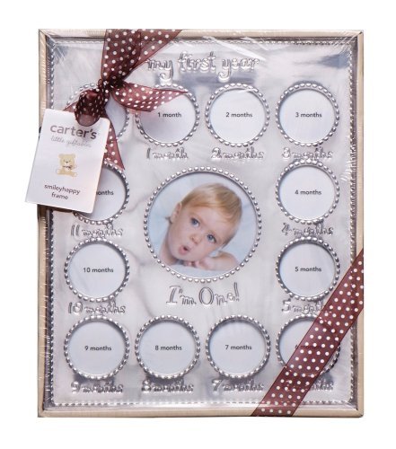 Carter’s Year of Photos Frame – Silver by Carter’s