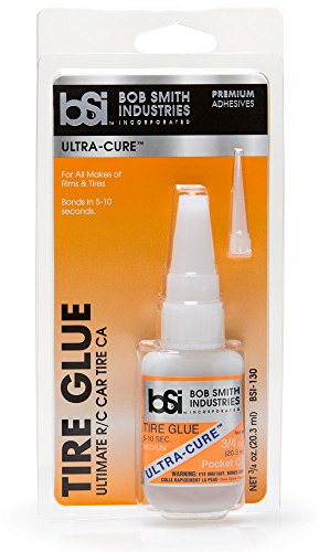 Bob Smith Industries BSI-130 Ultra-Cure Tire Glue, Clear