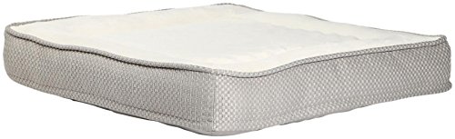 Best Friends by Sheri Square Pet Bed in Renin – Graphite – Small