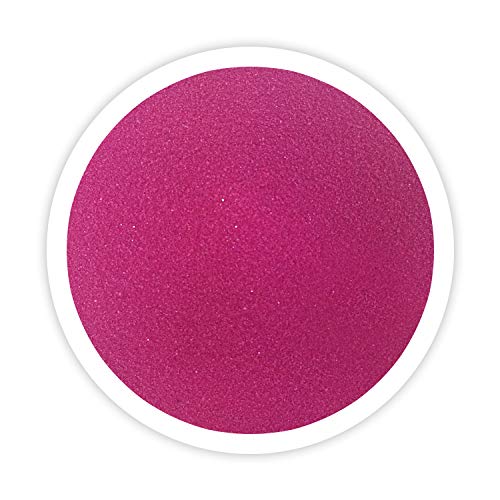 Sandsational Begonia Unity Sand~1.5 lbs (22 oz), Hot Pink Colored Sand for Weddings, Vase Filler, Home Décor, Craft Sand