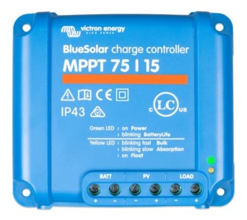 Victron Energy BlueSolar MPPT 75V 15 amp 12/24-Volt Solar Charge Controller | The Storepaperoomates Retail Market - Fast Affordable Shopping
