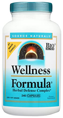 Source Naturals Wellness Formula, Herbal Defense Complex* – 240 Capsules