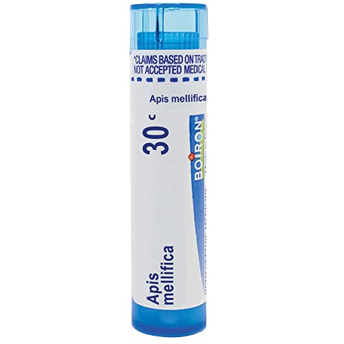 Boiron Apis Mellifica 30C, 80 Pellets, Homeopathic Medicine for Insect Bites