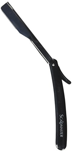 SCALPMASTER Barber Grooming Shaving Straight Razor With 5 Blades SR-SC1100
