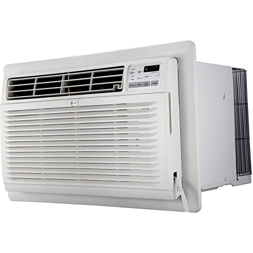 LG 9,800 BTU Through-the-Wall Air Conditioner with Remote, Cools up to 440 Sq. Ft., ENERGY STAR®, 3 Cool & Fan Speeds, Universal design fits most sleeves, 230/208V