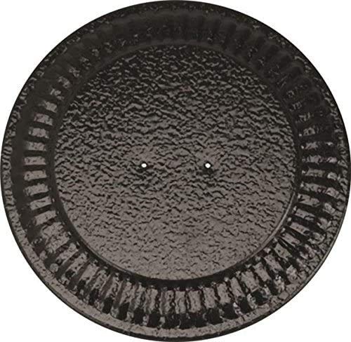 KCHEX Bm0026 Adjustable Black 4″ – 8″ Stove Pipe Flue Hole Cover 6719900