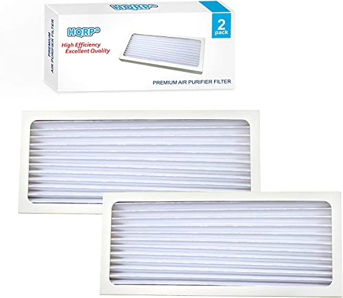 HQRP 2-Pack Filter Compatible with Hamilton Beach 04383 04384 04385 04386 TrueAir Compact Pet, part 990051000 Replacement