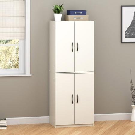 Mainstays Storage Cabinet, White Stipple