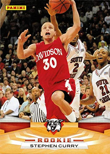 2009-10 Panini Basketball #372 Stephen (Steph) Curry Rookie Card – Davidson