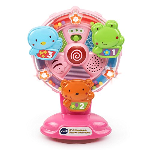 VTech Lil’ Critters Spin and Discover Ferris Wheels, Pink (Amazon Exclusive)