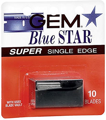 Gem Blue Star Super Single Edge Blades