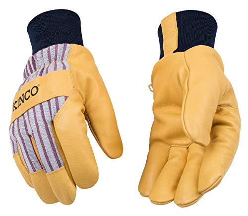 Kinco – Premium Leather Work and Ski Gloves, Heatkeep Insulation, (1927KW)