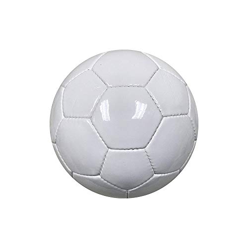 BESTSOCCERBUYS.COM All White Mini Size 2 Soccer Ball for Practice and Kids (Mini – Sze 2, One/Singe Ball)