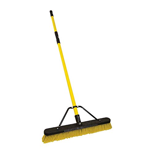 Quickie 00857FGSU Commercial Push Broom, 24″