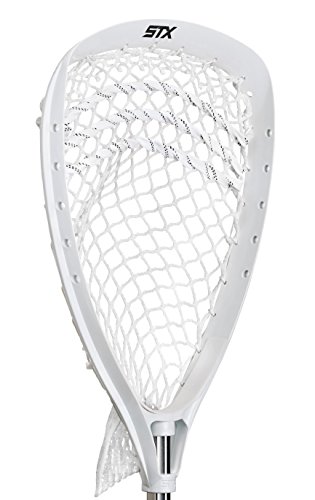 STX Lacrosse Shield 100 Goalie Strung Head, White