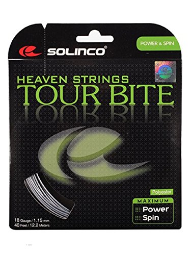 Solinco Tour Bite 18 g 1.15 mm Tennis String – 2 Packs