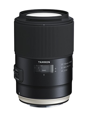 Tamron AFF017C700 SP 90mm F/2.8 Di VC USD 1:1 Macro for Canon Cameras (Black)
