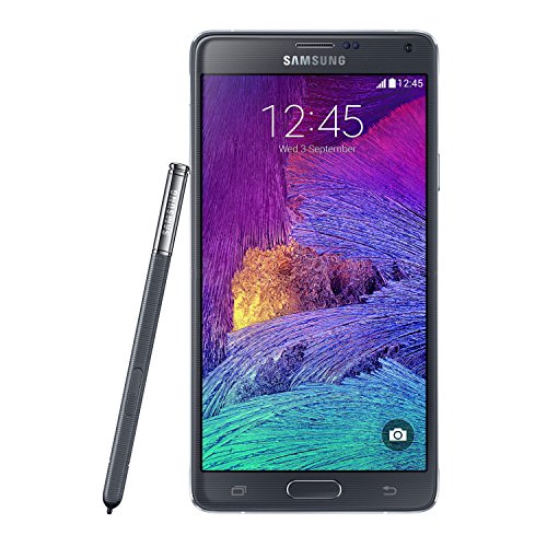 Samsung Galaxy Note 4 N910a 32GB Unlocked GSM 4G LTE Smartphone w/ 16MP Camera – Black – International Version, No Warranty