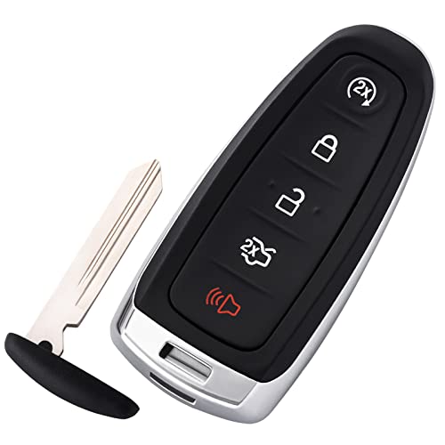 Compatible with Ford Explorer Escape Key Fob Replacement for Ford Flex Edge Focus Taurus Lincoln MKS MKT MKX Key Fob Shell Case Cover Keyless Entry Remote (Empty Shell) P/N: M3N5WY8609
