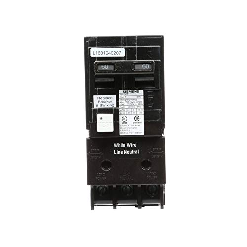 Siemens QF260A 60 Amp, 2 Pole, 120/240V Ground Fault Circuit Interrupter with Self Test Feature | The Storepaperoomates Retail Market - Fast Affordable Shopping