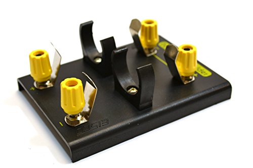 ‘D’ Battery Holder for 2 Batteries with 4mm Banana Plugs – DC Power Supply Alternative – RoHS