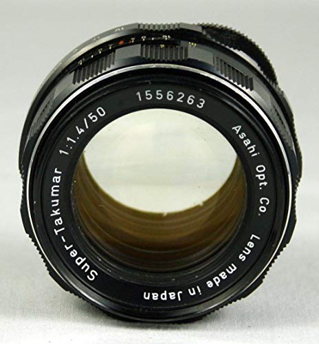 Pentax 50mm f/1.4 Super-Takumar Screw Mount Lens for Pentax Spotmatic Camera