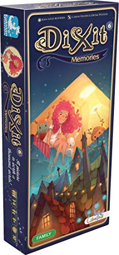 Dixit Memories Board Game EXPANSION | Storytelling Game for Kids and Adults | Fun Family Board Game | Creative Kids Game | Ages 8 and up | 3-6 Players | Average Playtime 30 Minutes | Made by Libellud