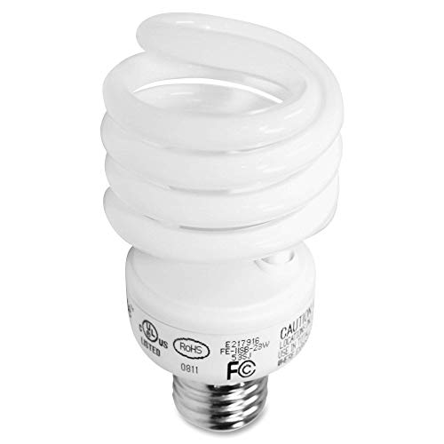 GE Spiral Cfl Bulb, 23Watt, 1600 Lumens, 10/Ct, We (42164)