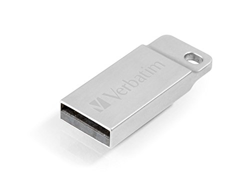 Verbatim 16GB Metal Executive USB Flash Drive – Silver – 98748