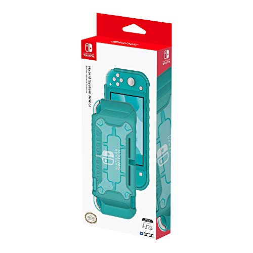 Nintendo Switch Lite Hybrid System Armor (Turquoise) by HORI – Officially Licensed – Nintendo Switch