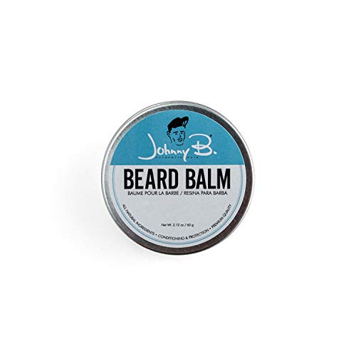 JOHNNY B. Professional Hydrating Beard Balm, Citrus Scent, All Natural, 2.12 oz.