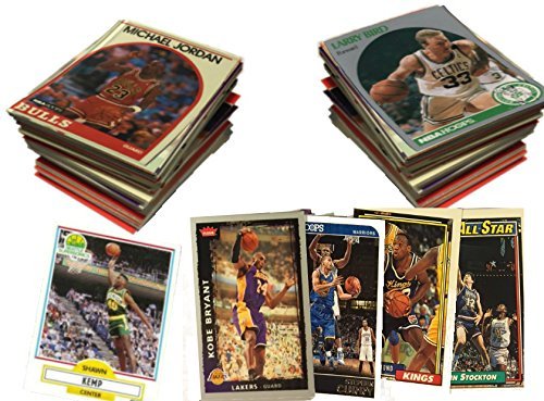 NBA Basketball Card Collector Box with Over 500 Cards – Grab Box Lot – Warehouse Sale!