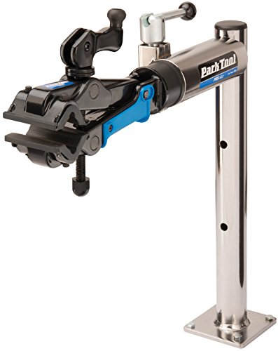 Park Tool Adult PRS-4.2-2 – Deluxe Bench Mount Repair Stand with 100-3D Micro Adjust Clamp Tool