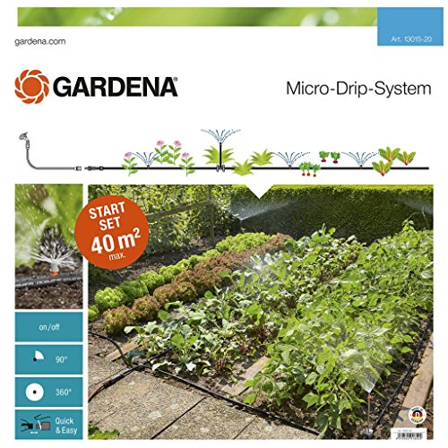 Gardena 13015 Micro Drip Kit for Flower Beds,50×58.5×11 cm