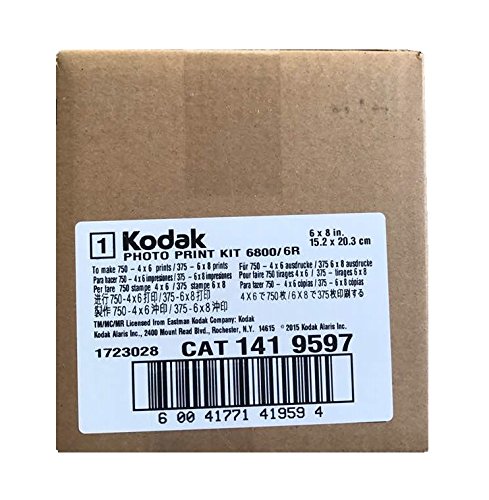 Kodak Photo Print Kit for the 6900/6800 Thermal Printer, 6R – (1419597) – (1024603 new)