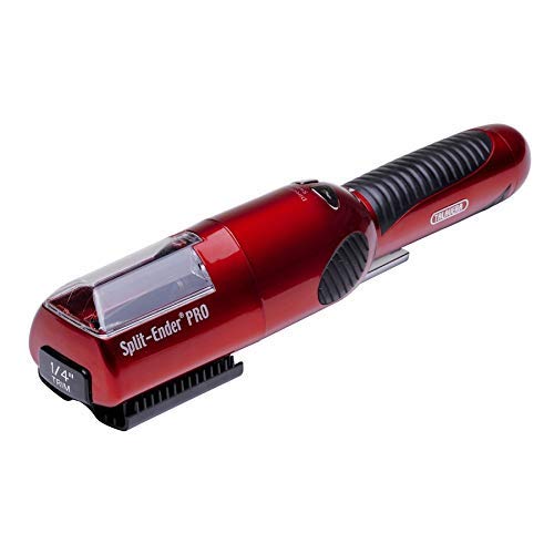 Split-Ender Pro Repair Hair Trimmer for Frizzy, Dry, Damaged, Colored, Broken, Curly, Straight or Bleached Split Ends, Men and Women Personal Care Products – Red