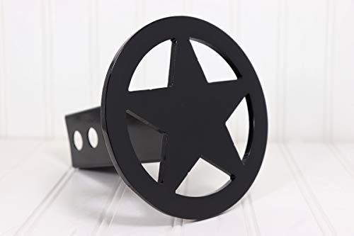 Custom Hitch Covers 12755 – Matte Black Circle Star Hitch Cover, 2″ | The Storepaperoomates Retail Market - Fast Affordable Shopping
