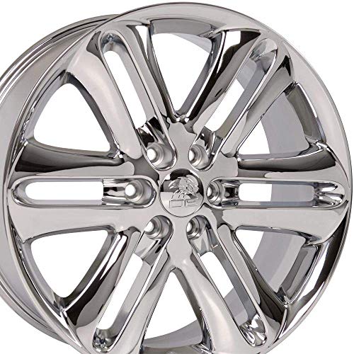 OE Wheels LLC 22 inch Rim Fits Ford F-150 Wheel FR76 22×9 Chrome Wheel Hollander 3918