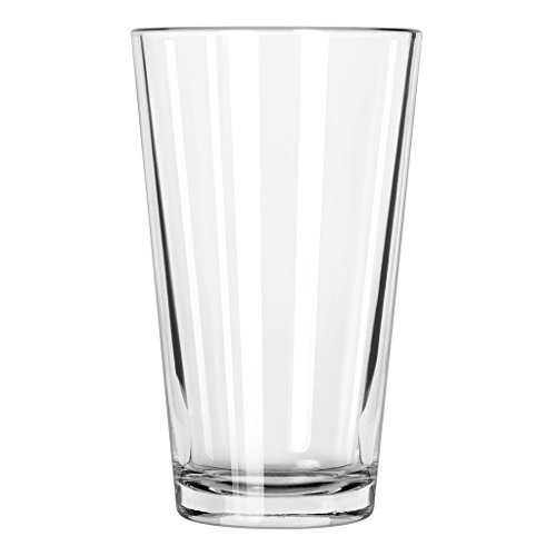 Libbey Pint Glass with DuraTuff Rim (1639HT), 16oz – Set of 12