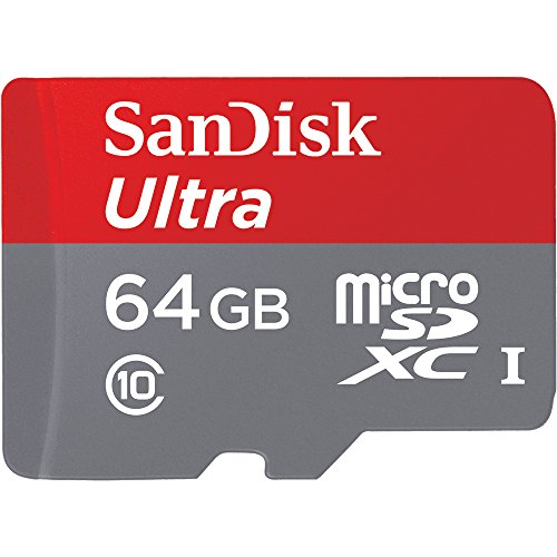 Sandisk Ultra – Flash Memory Card – 64 GB – MicroSDXC UHS-I (SDSQUNC-064G-AN6IA)