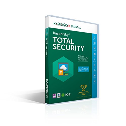 Kaspersky Total Security 2016 | 3 Devices | 1 Year [Key code]
