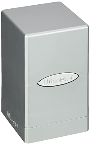 Ultra Pro Deck Box Satin Tower: Metallic Silver