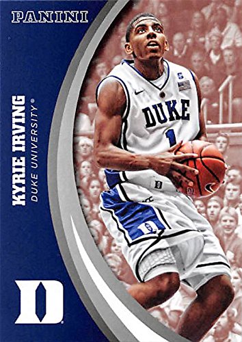 Kyrie Irving basketball card (Duke Blue Devils) 2015 Panini Team Collection #36