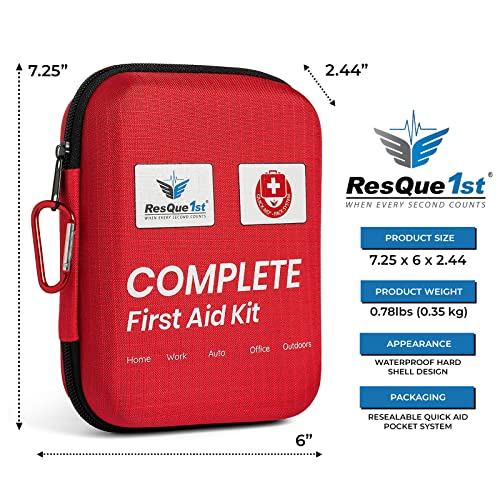 First Aid Kit for Home and Travel Essentials – Ideal for Emergency Car Kit and Camping Essentials – Portable First Aid Kits and Outdoors – Emergency First Aid Kit for Car and Road Trip Essentials | The Storepaperoomates Retail Market - Fast Affordable Shopping