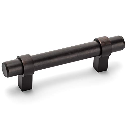 Cosmas 10 Pack 161-96ORB Oil Rubbed Bronze Cabinet Bar Handle Pull – 3-3/4″ (96mm) Hole Centers