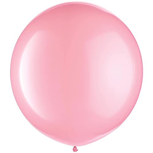 Amscan Latex Balloons, 24″, New Pink