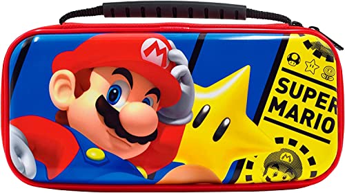 Nintendo Switch Premium Vault Case (Mario Edition) by HORI – Officially Licensed by Nintendo