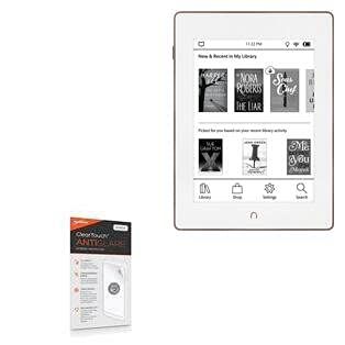 Screen Protector for Barnes & Noble Nook GlowLight Plus (Screen Protector by BoxWave) – ClearTouch Anti-Glare (2-Pack), Anti-Fingerprint Matte Film Skin for Barnes & Noble Nook GlowLight Plus