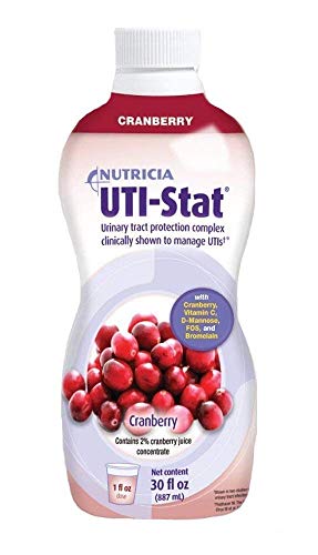 Nutricia – UTI-Stat Medical Food Providing 5 Key Nutrients For Urinary Tract Health – Cranberry Flavor, 30 Fl Oz Bottle (Case of 4)