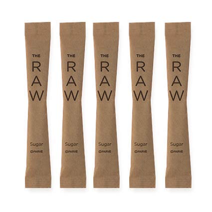 SUGART – THE RAW SUGAR – 500 Individual Serving Stick Packets – U Parve/Kosher